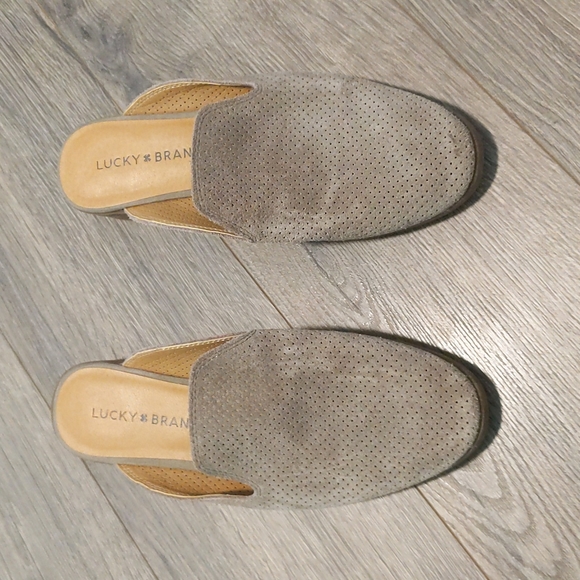 Lucky Brand Shoes - Suede mules